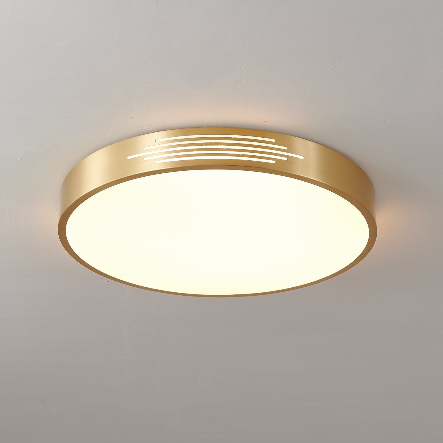 Lustra Ceiling Light Brass Acrylic Modern - Letslighting