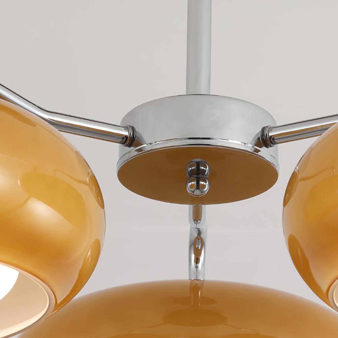 Tetra Ceiling Lamp Triple Globe Retro Modern Living Room - Letslighting