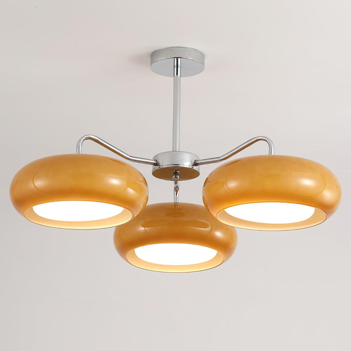 Tetra Ceiling Lamp Triple Globe Retro Modern Living Room - Letslighting