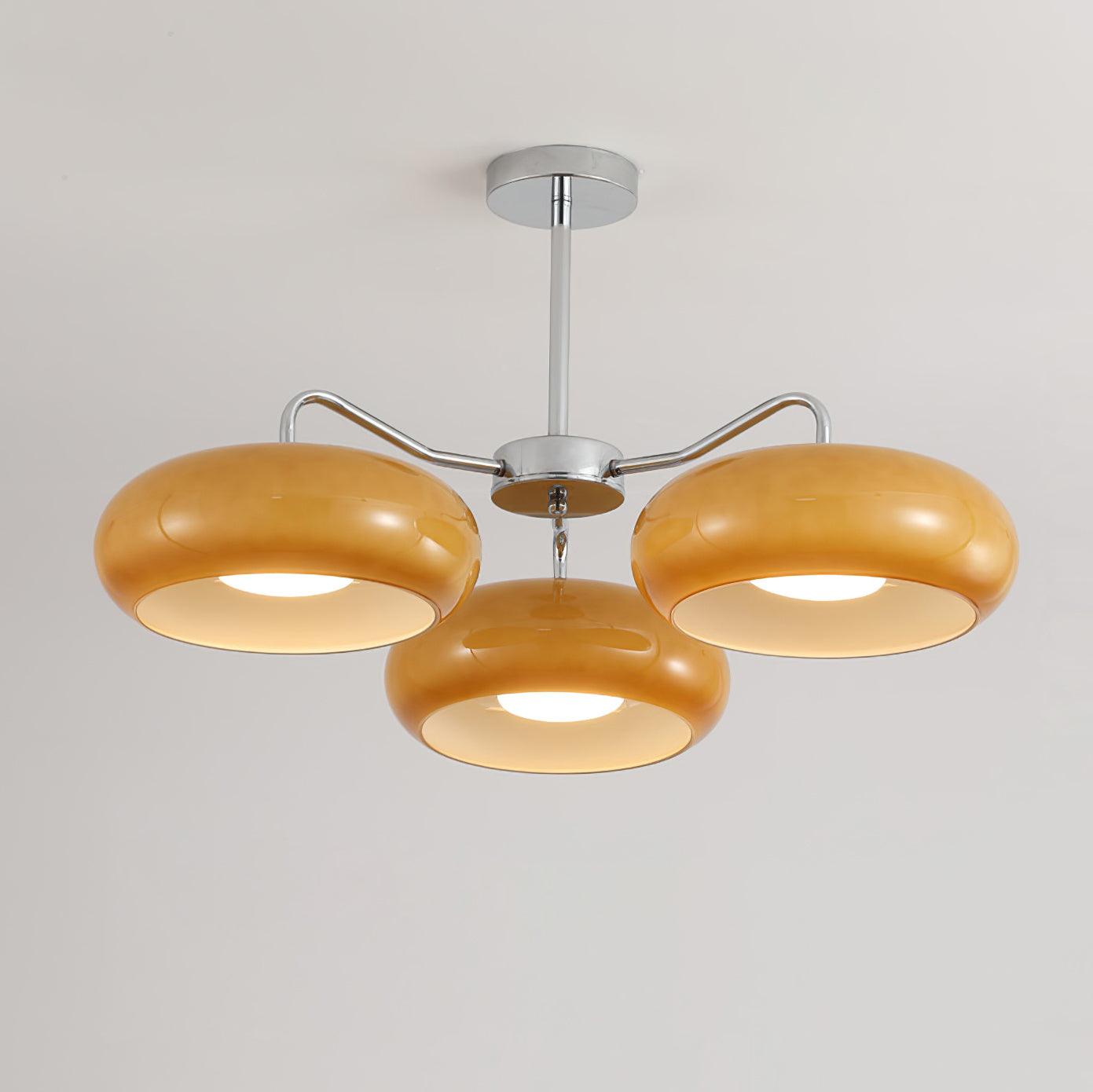 Tetra Ceiling Lamp Triple Globe Retro Modern Living Room - Letslighting