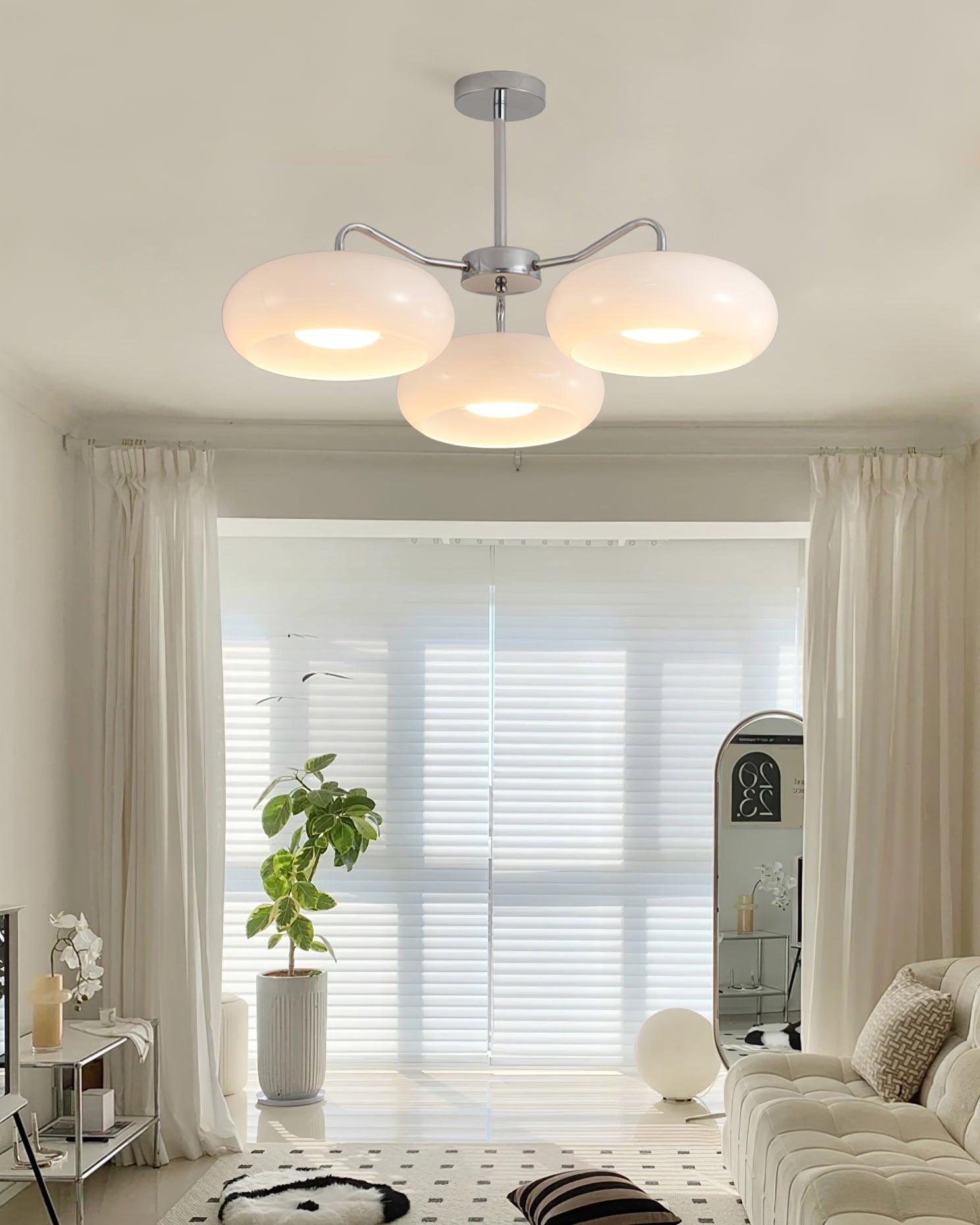 Tetra Ceiling Lamp Triple Globe Retro Modern Living Room - Letslighting