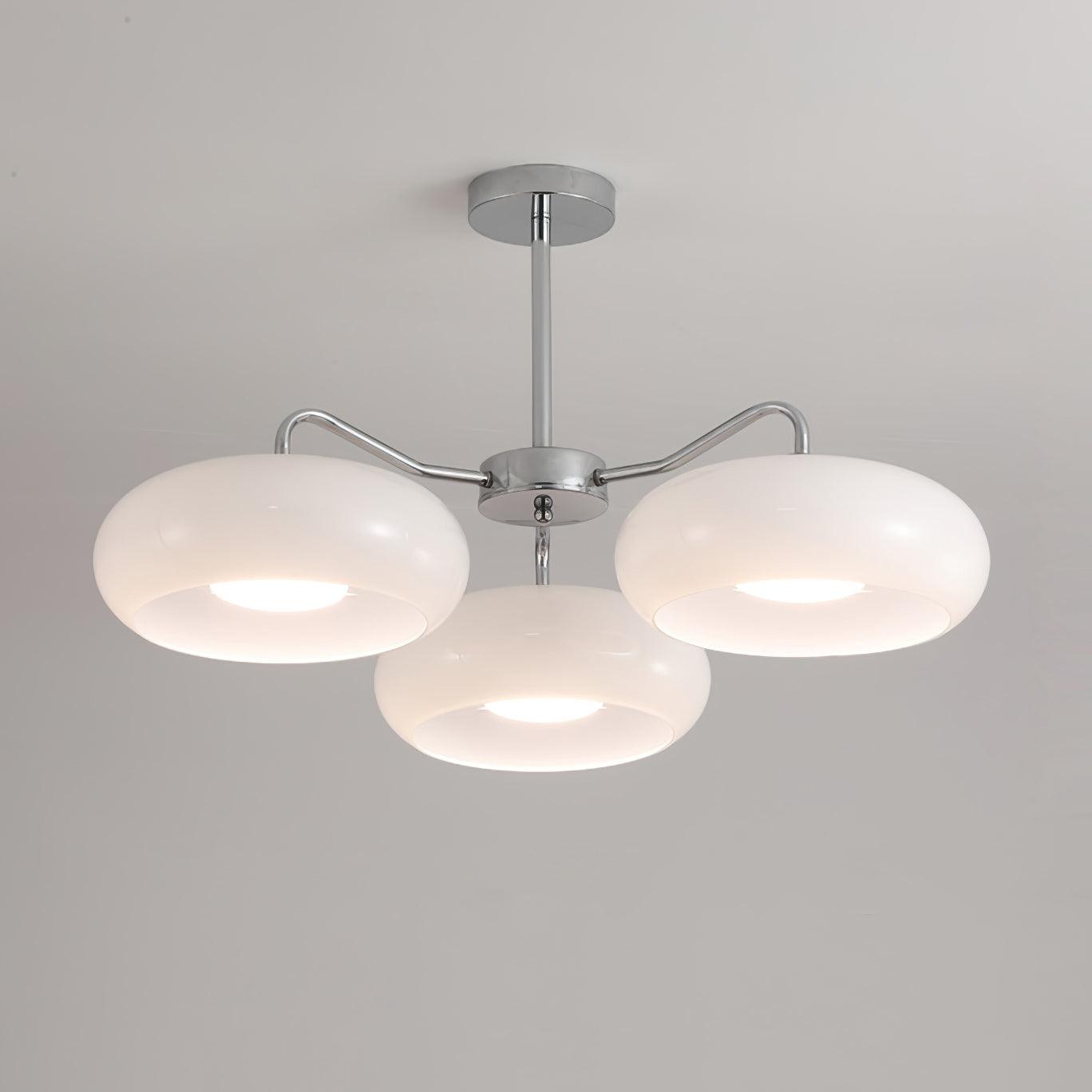 Tetra Ceiling Lamp Triple Globe Retro Modern Living Room - Letslighting