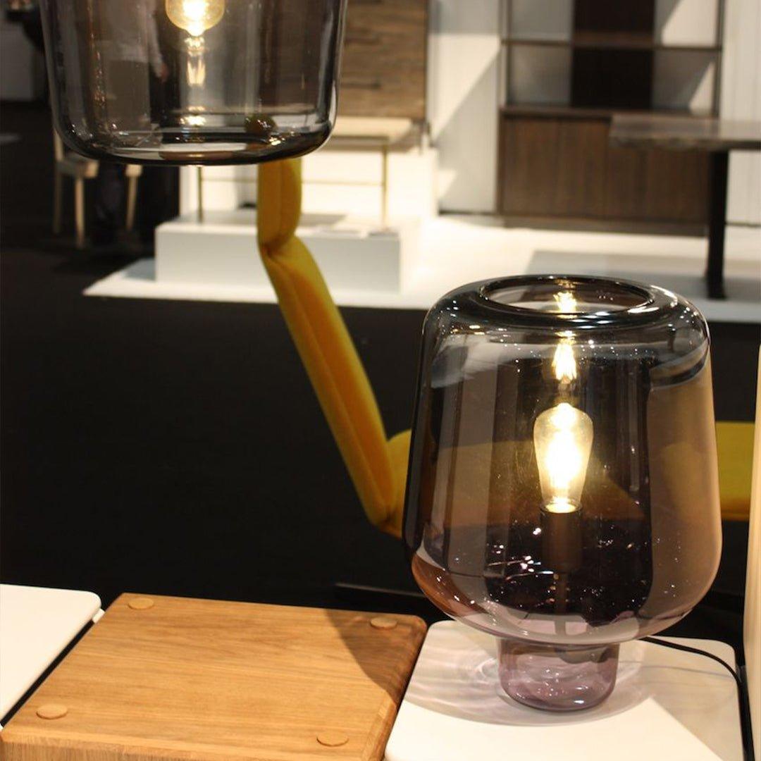 Elarian Glass Contemporary Table Lamp - Letslighting