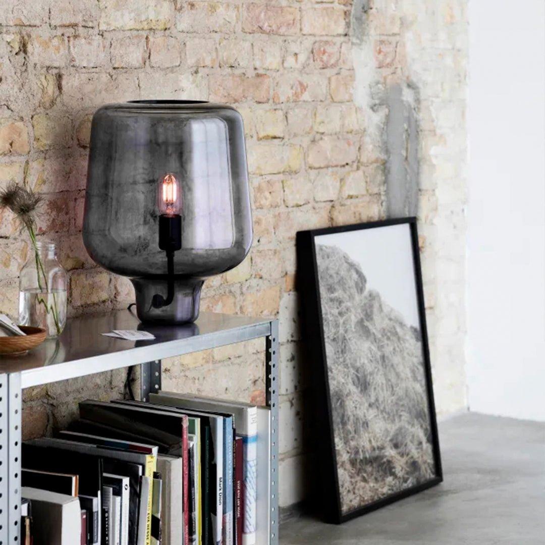 Elarian Glass Contemporary Table Lamp - Letslighting