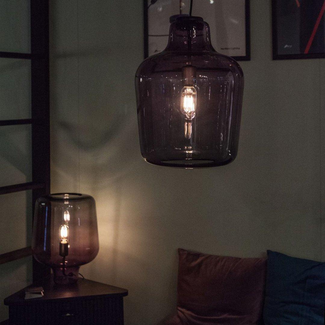 Elarian Glass Contemporary Table Lamp - Letslighting