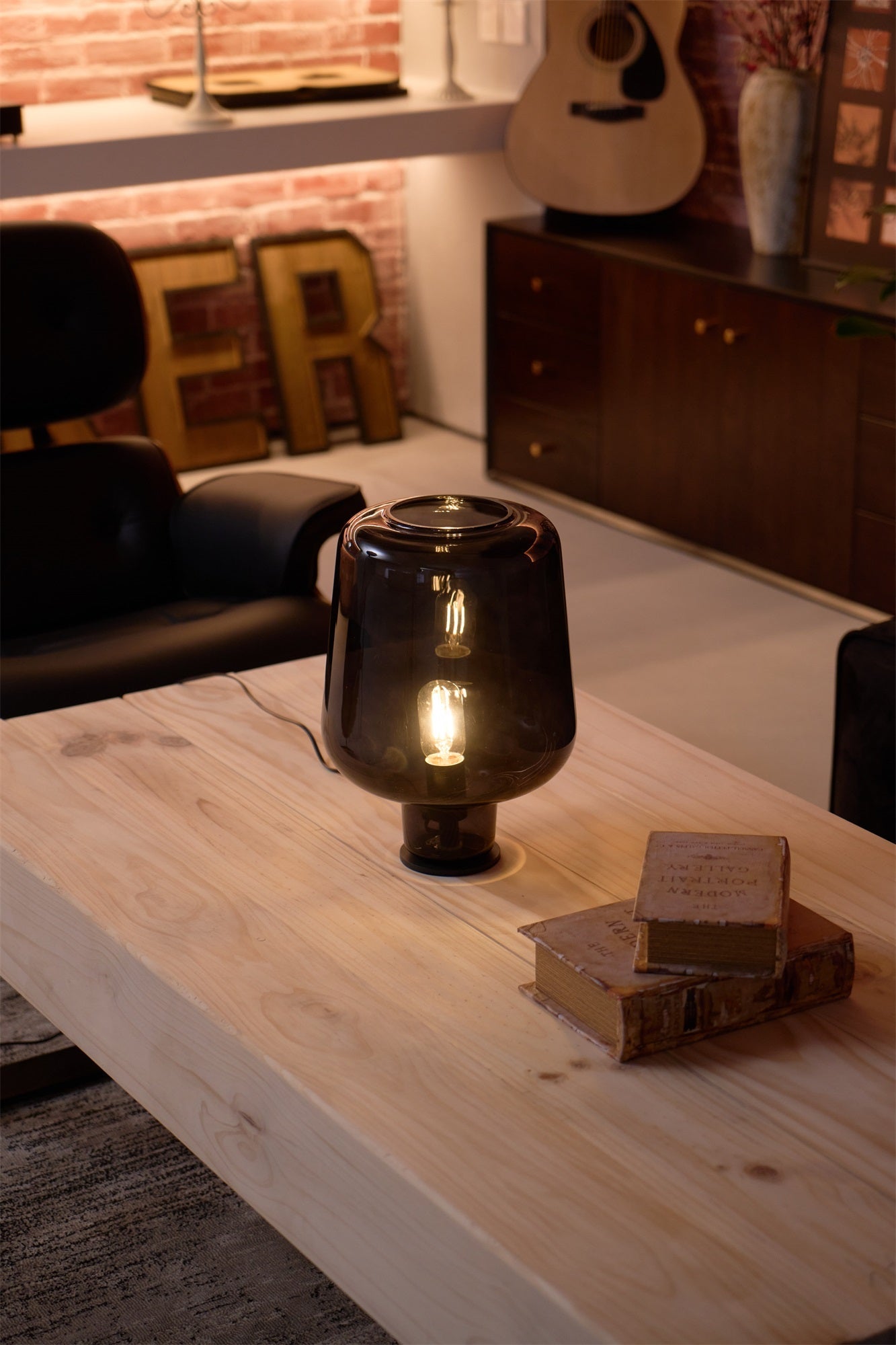 Elarian Glass Contemporary Table Lamp - Letslighting