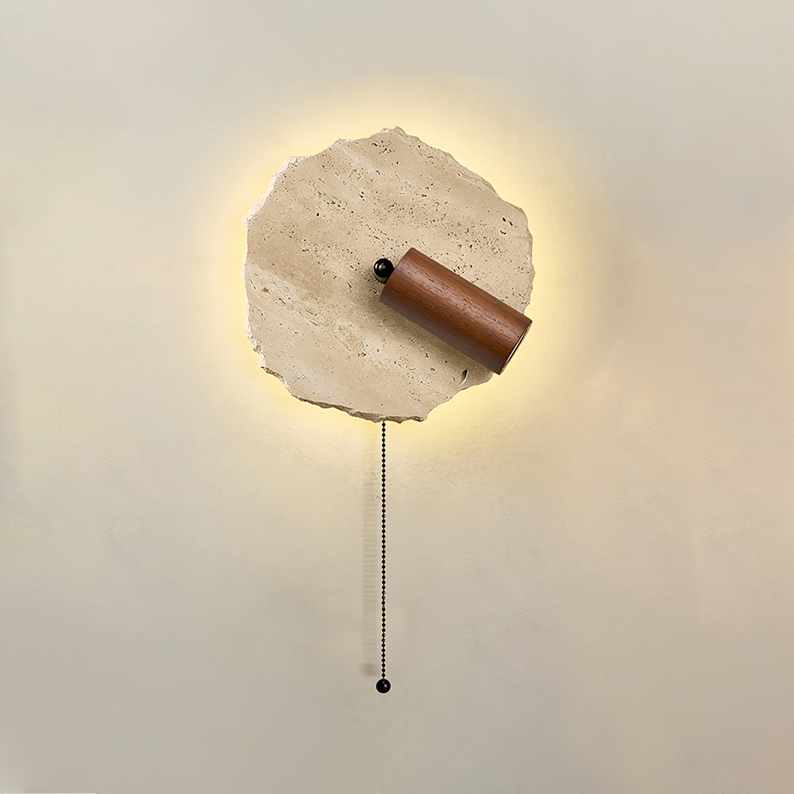 Cleo Travertine Wall Light Spotlight