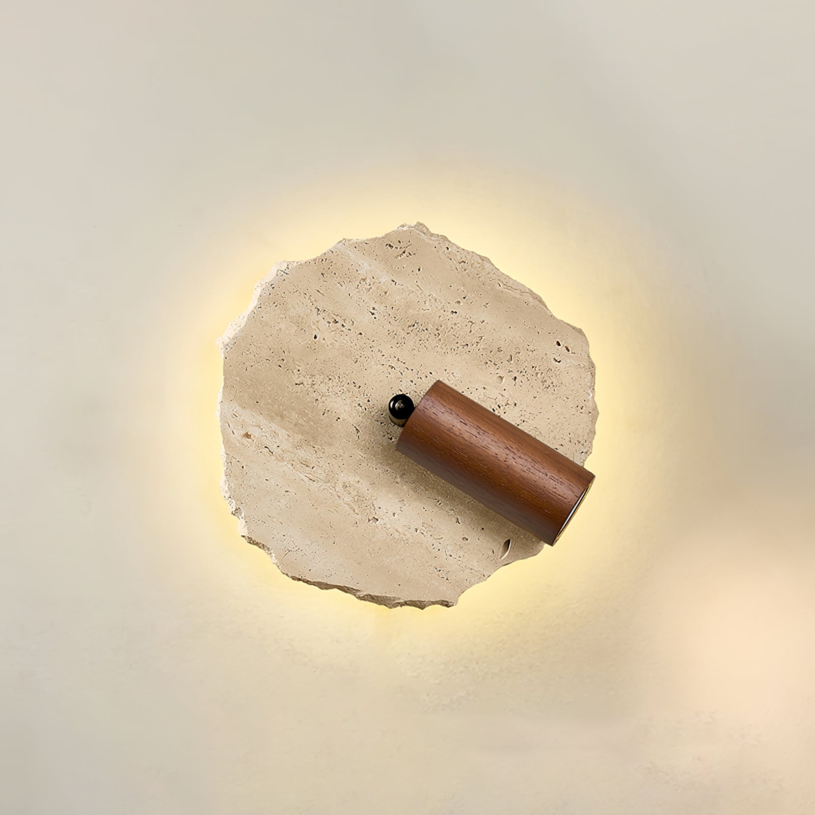 Cleo Travertine Wall Light Spotlight