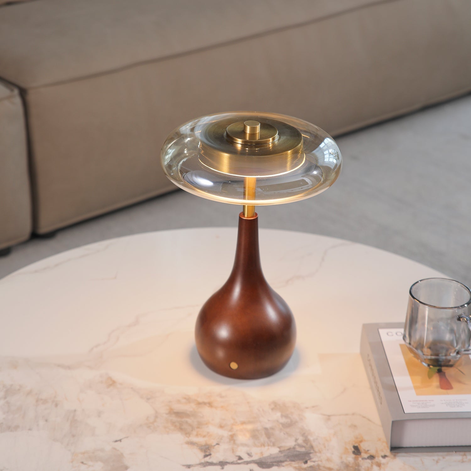 Solance Wood Vintage Table Lamp - Letslighting