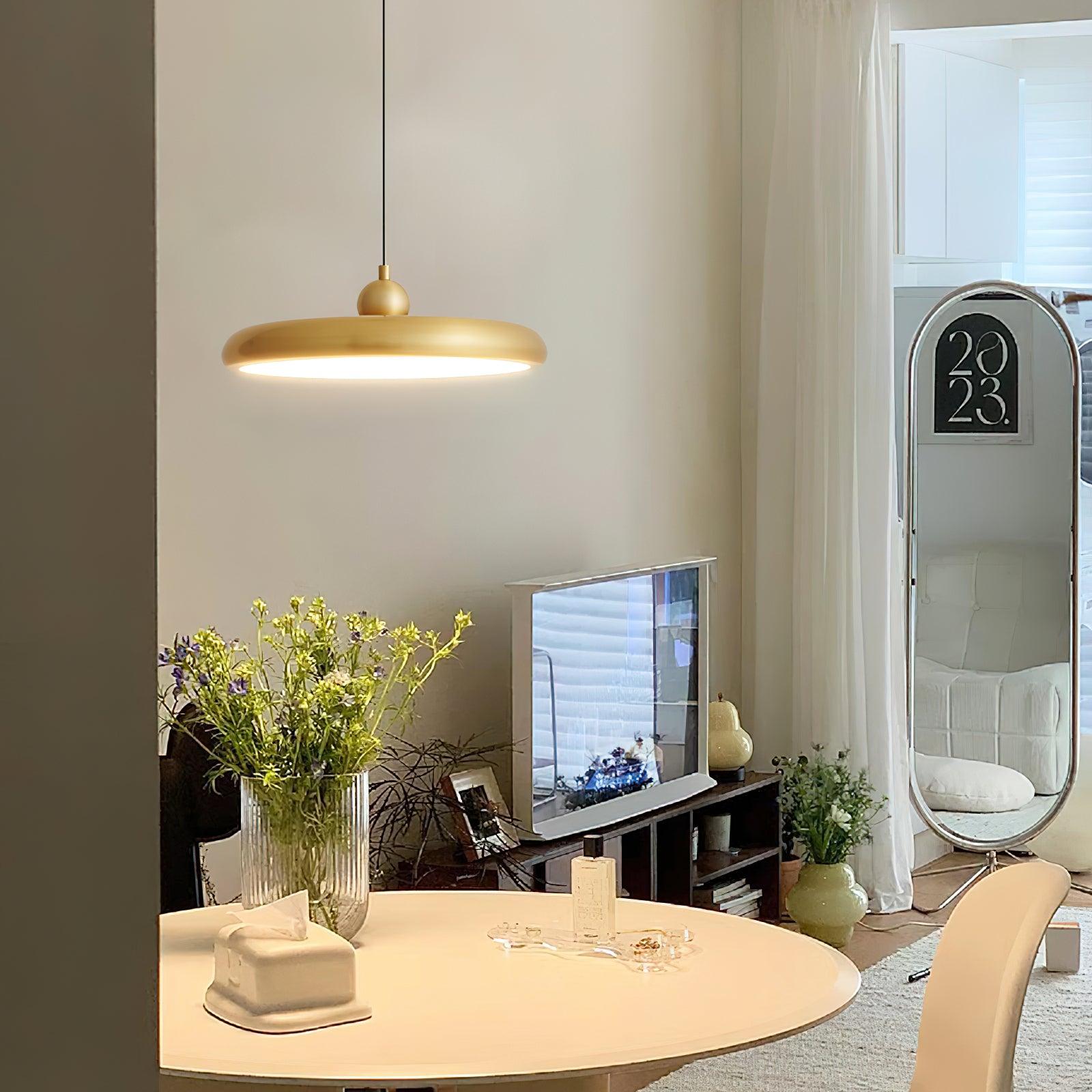Avelice Brass Glam Pendant Lamp - Letslighting