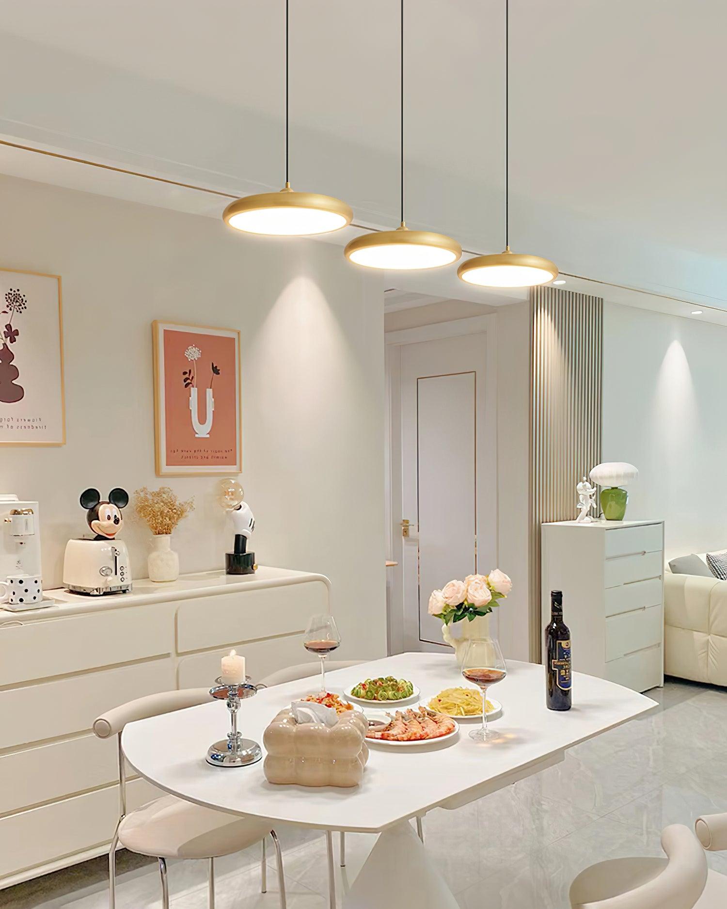 Avelice Brass Glam Pendant Lamp - Letslighting