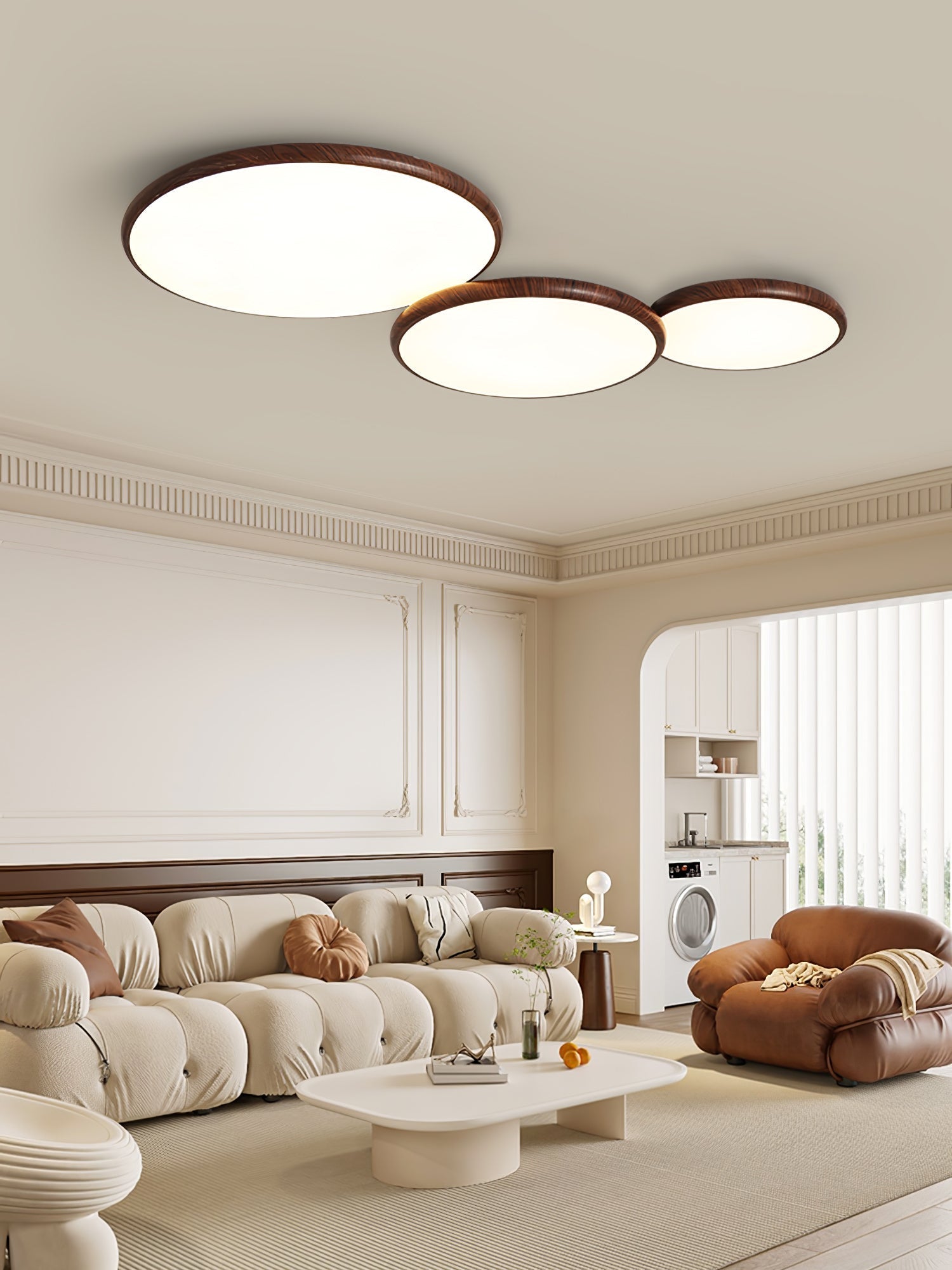 Myphaor Thin Geometry Shape Ceiling Lamp - Letslighting