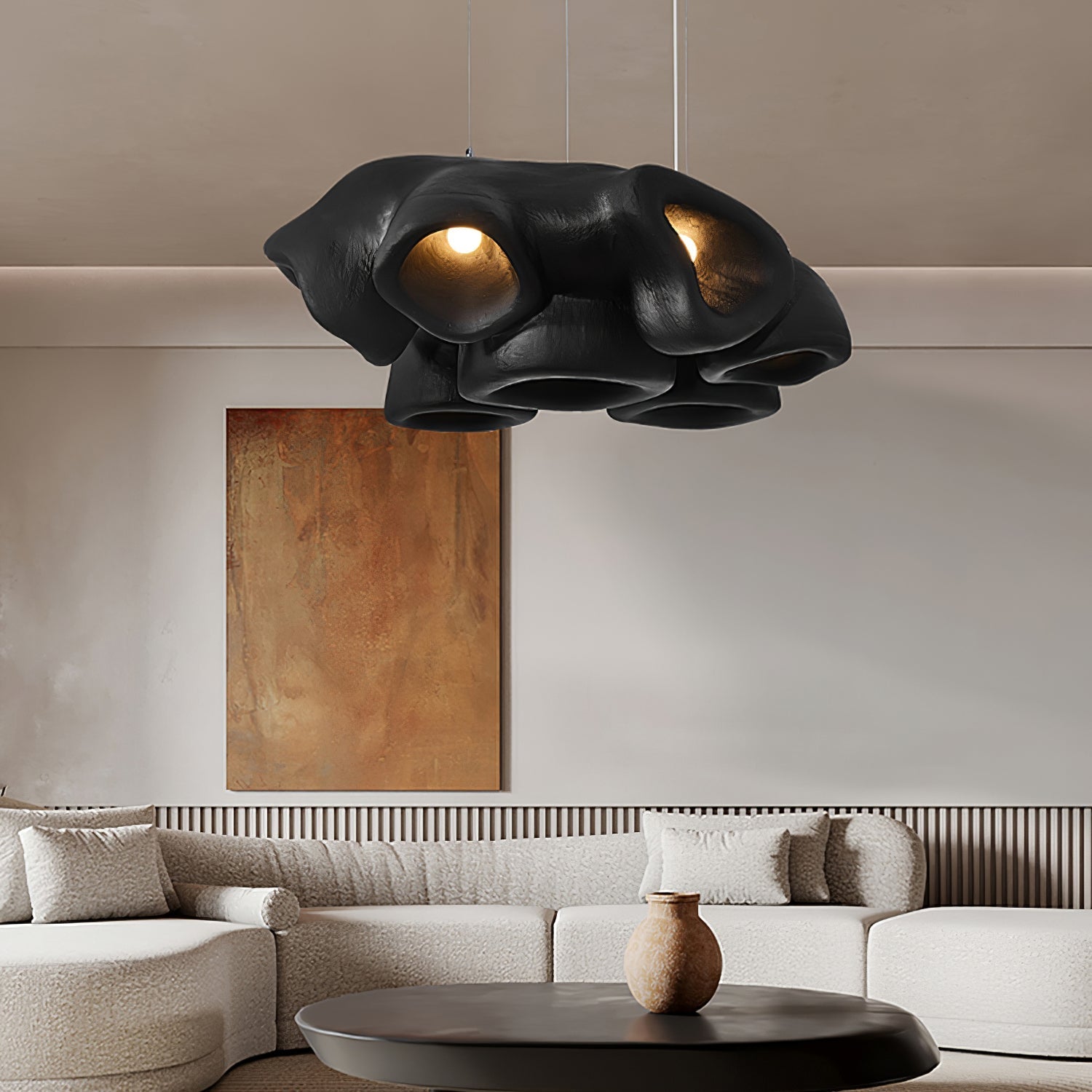 Cloud Modern Polystyrene Pendant Light - Letslighting