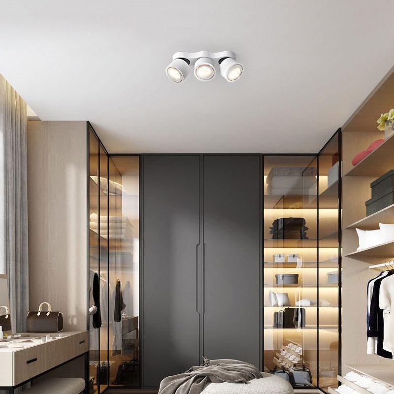 Nylaeara Three-heads Rotating Folding Ceiling Lamp - Letslighting