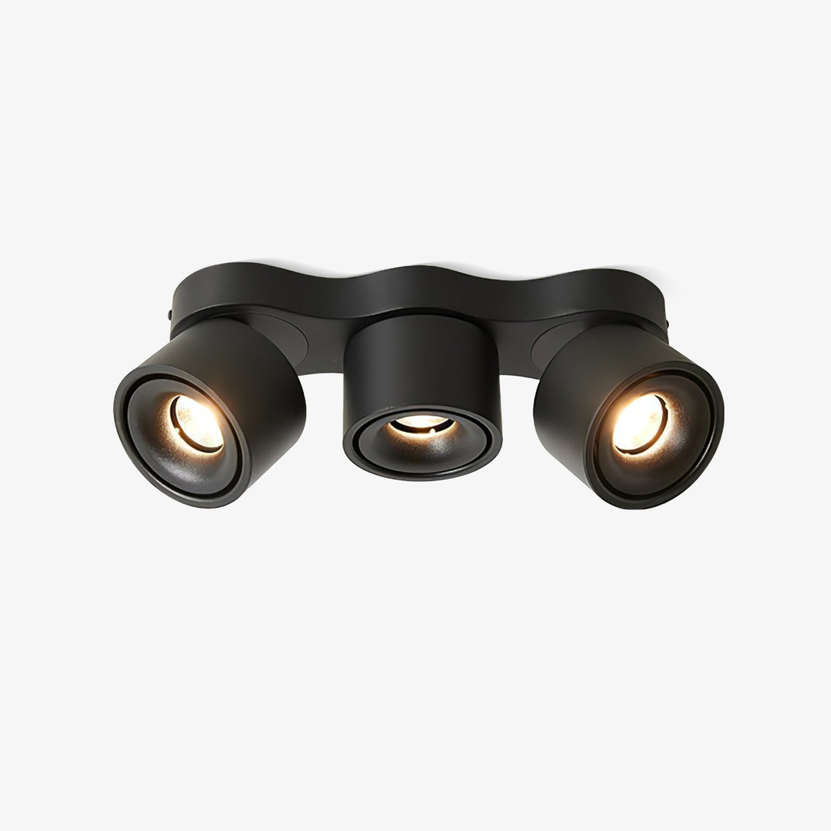 Ceiling Lamp Three-heads Rotating Folding Bedroom | Letslighting