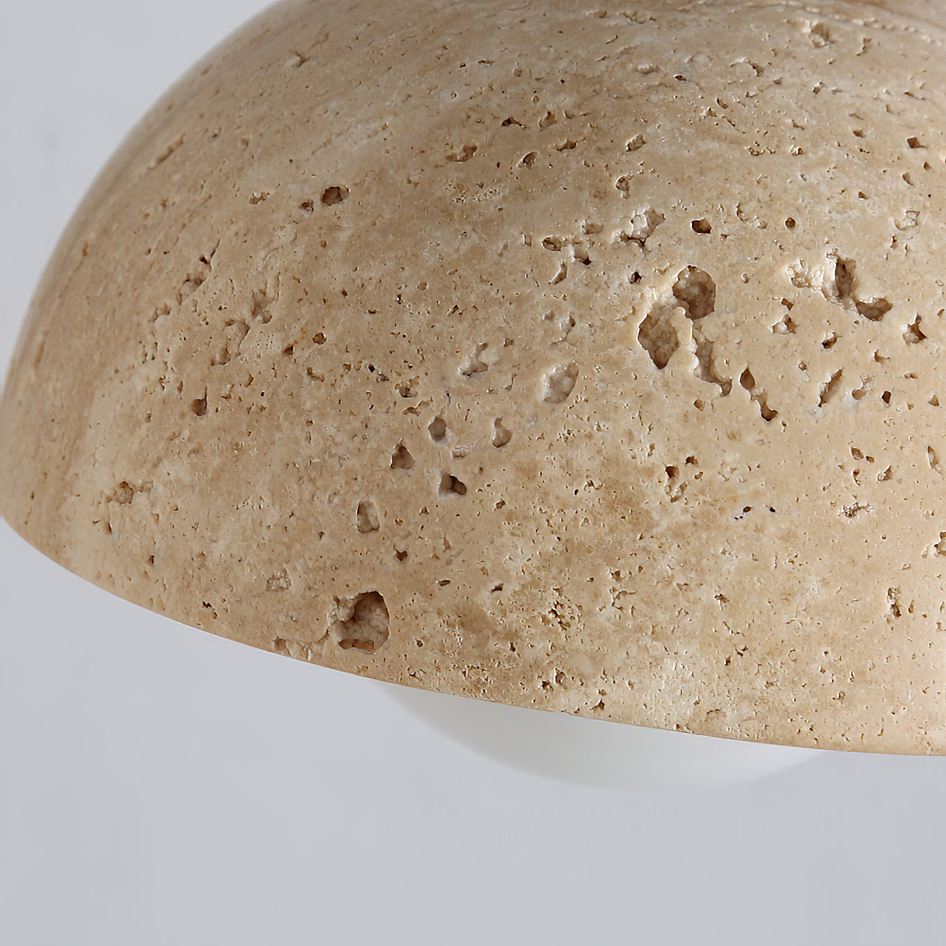 Cezoria Travertine Swing Arm Travertine Sconce Wall Lamp - Letslighting