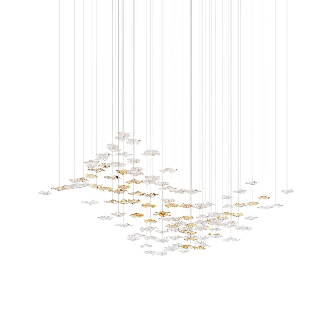 Ulphael Modern Minimalist Art Glass Chandelier - Letslighting