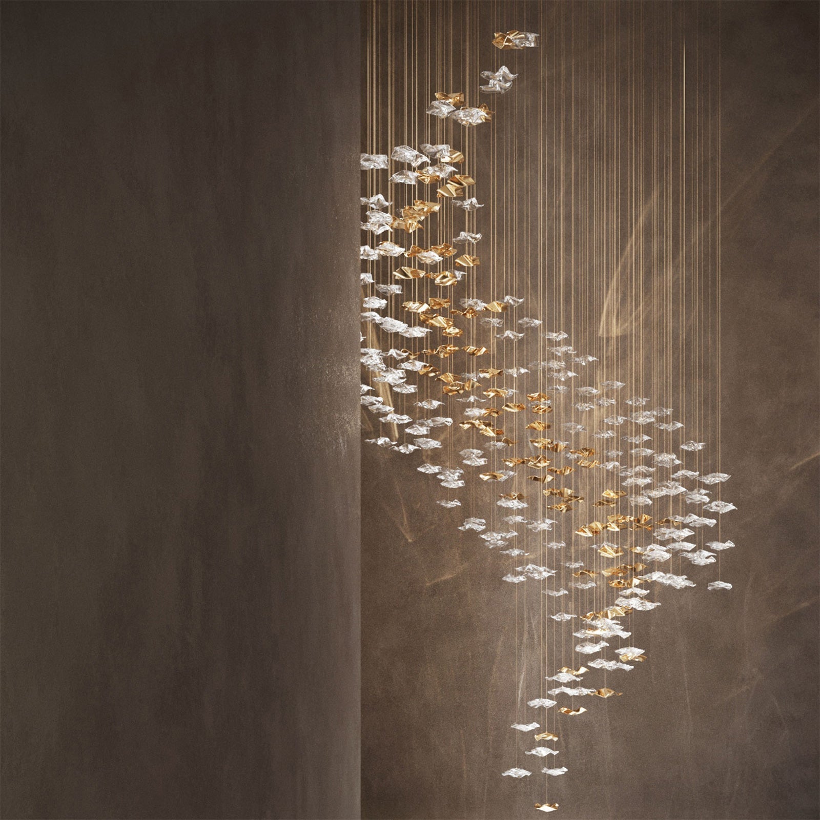 Ulphael Modern Minimalist Art Glass Chandelier - Letslighting