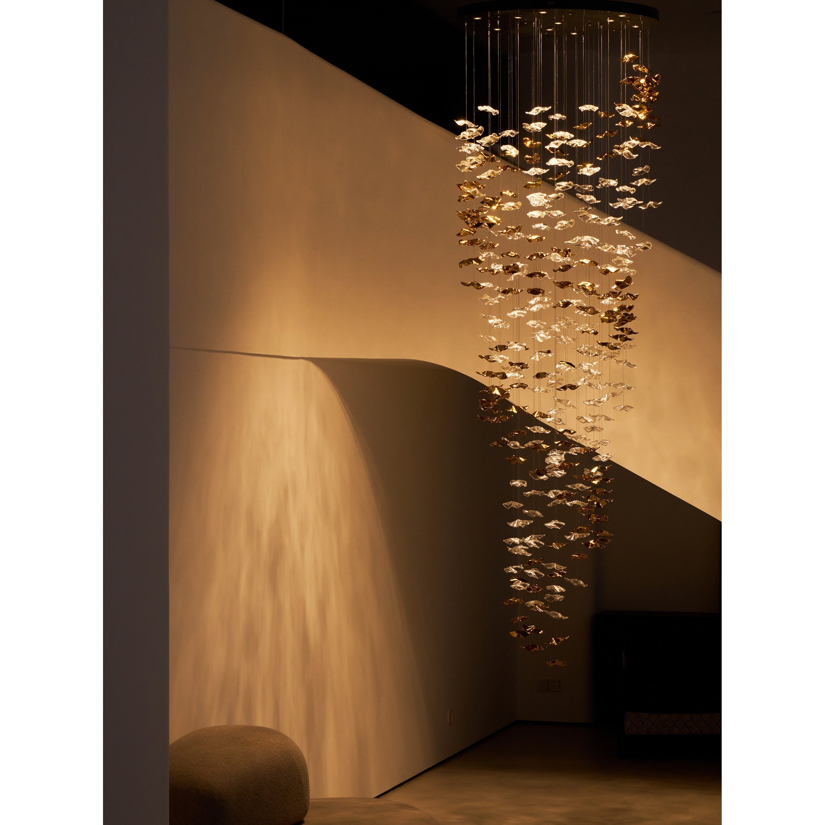 Ulphael Modern Minimalist Art Glass Chandelier - Letslighting
