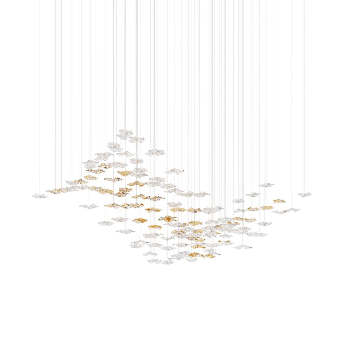 Ulphael Modern Minimalist Art Glass Chandelier - Letslighting