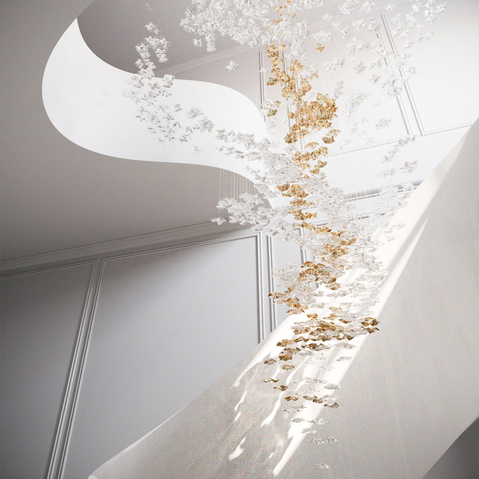 Ulphael Modern Minimalist Art Glass Chandelier - Letslighting