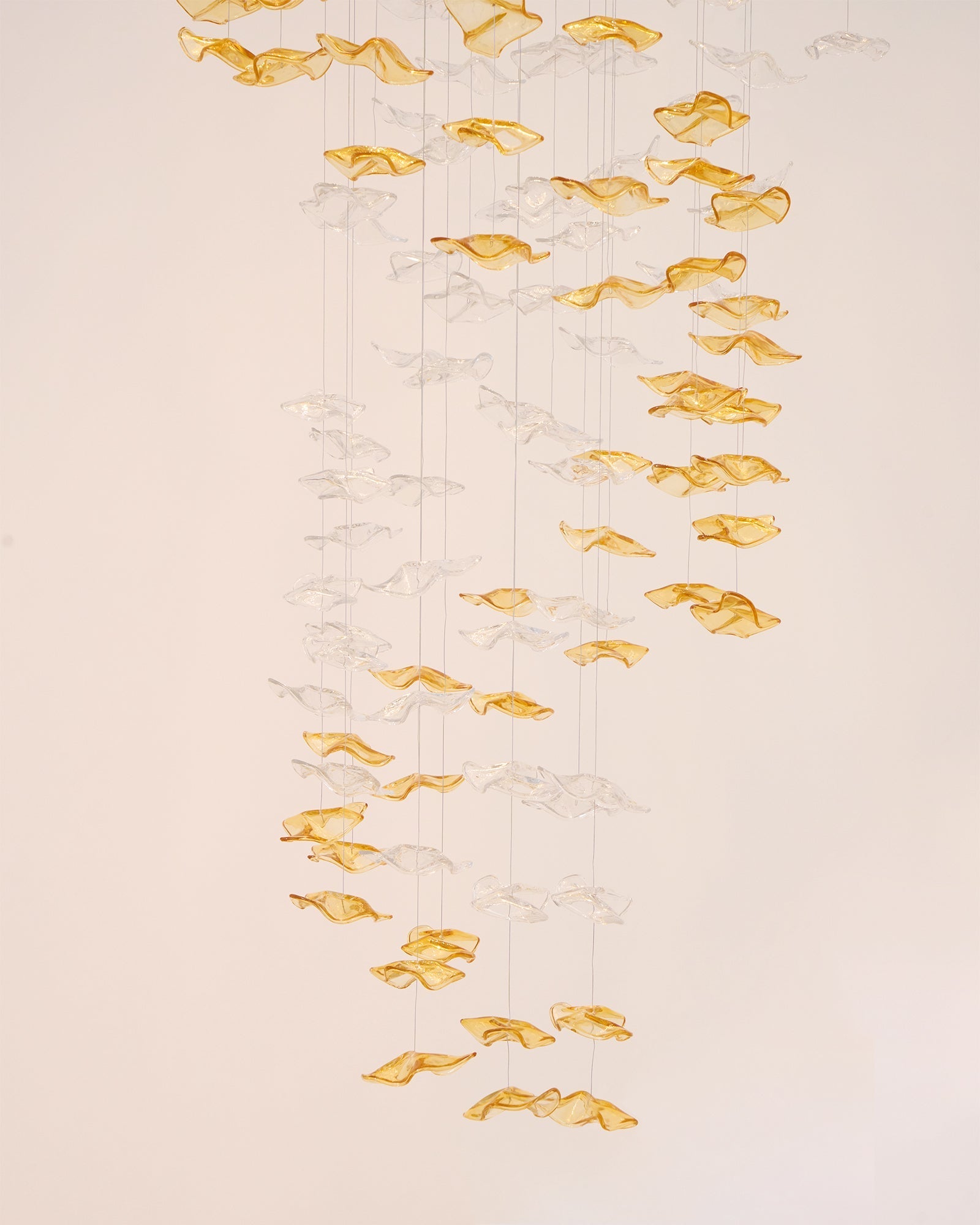 Nephele Crystal Leaf Chandelier - Letslighting