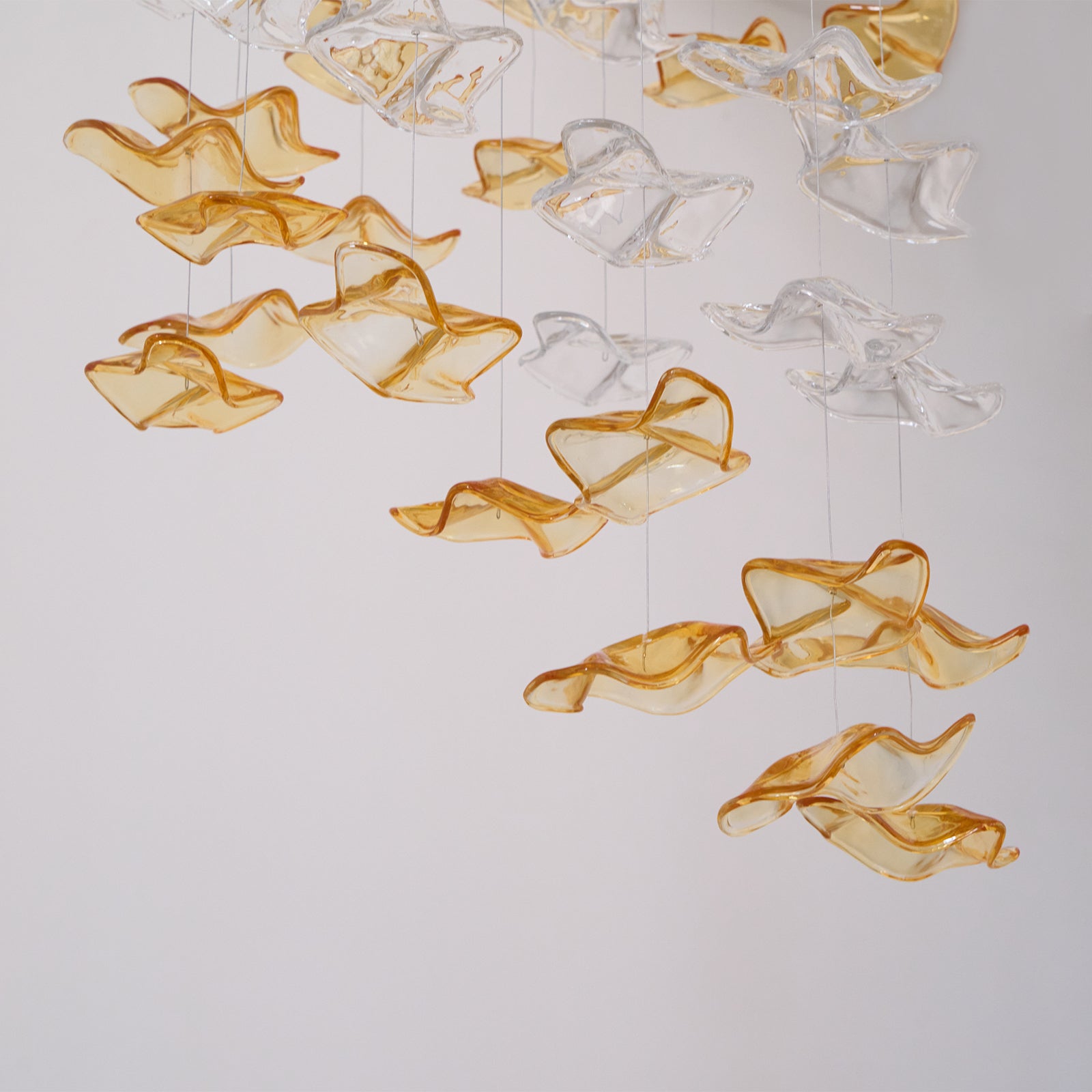 Ulphael Modern Minimalist Art Glass Chandelier - Letslighting