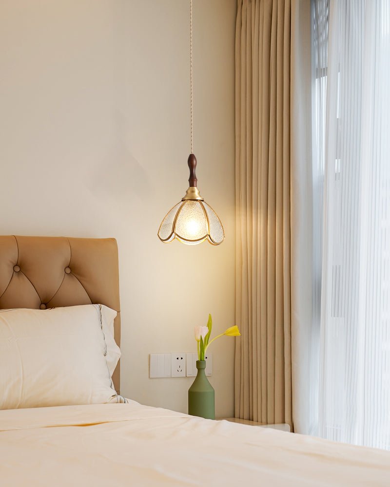 Floraner Brass & Glass Pendant Lamp - Letslighting