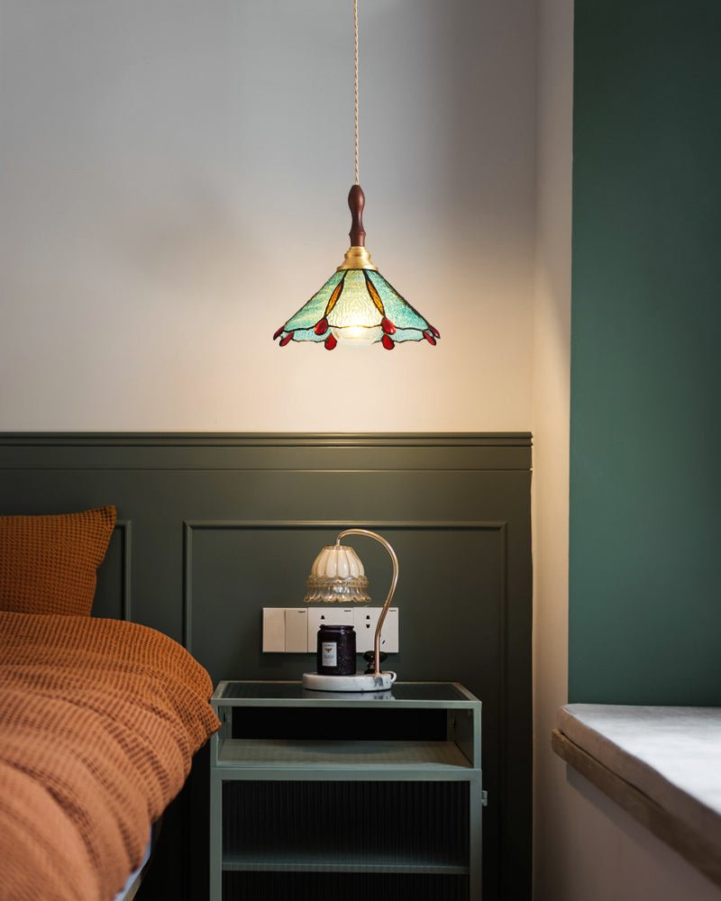 Floraner Brass & Glass Pendant Lamp - Letslighting