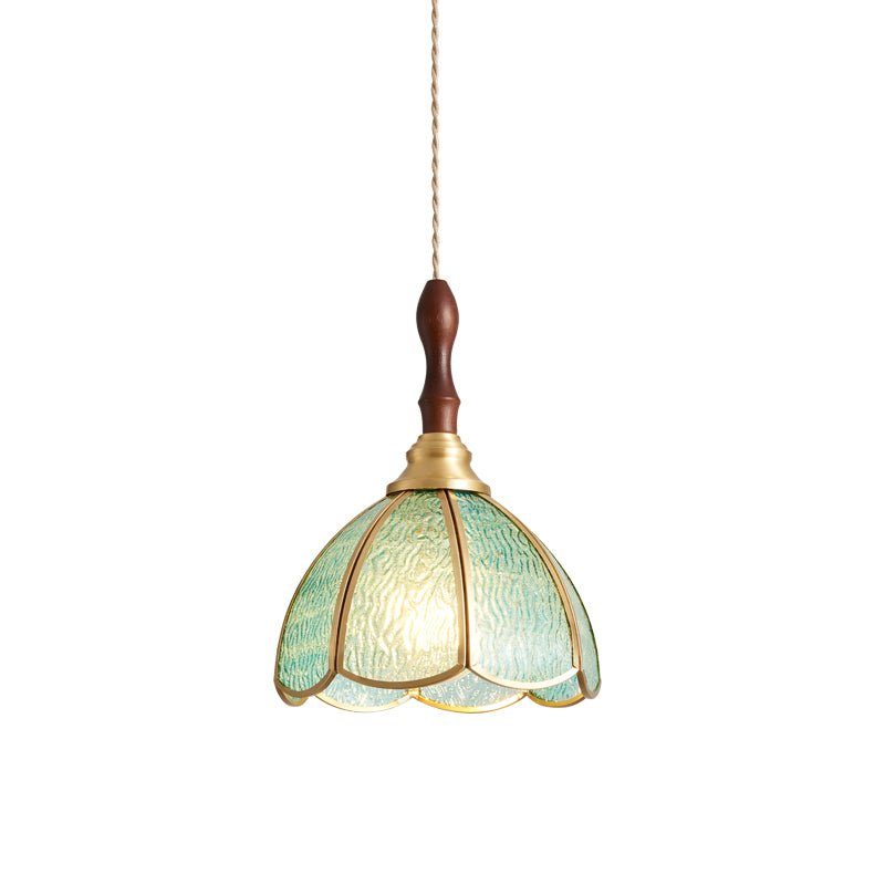 Floraner Brass & Glass Pendant Lamp - Letslighting