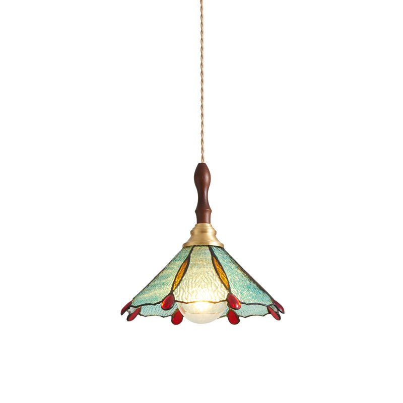 Floraner Brass & Glass Pendant Lamp - Letslighting