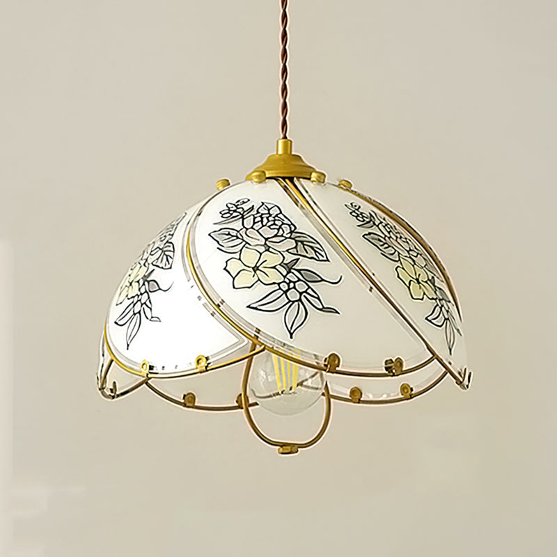 Tiffany Lily Pendant Light Glass - Letslighting