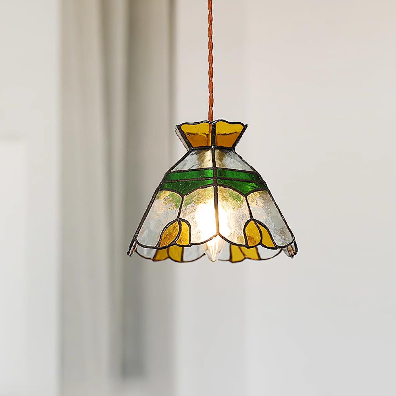 Eldine Stained Glass Pendant Light - Letslighting