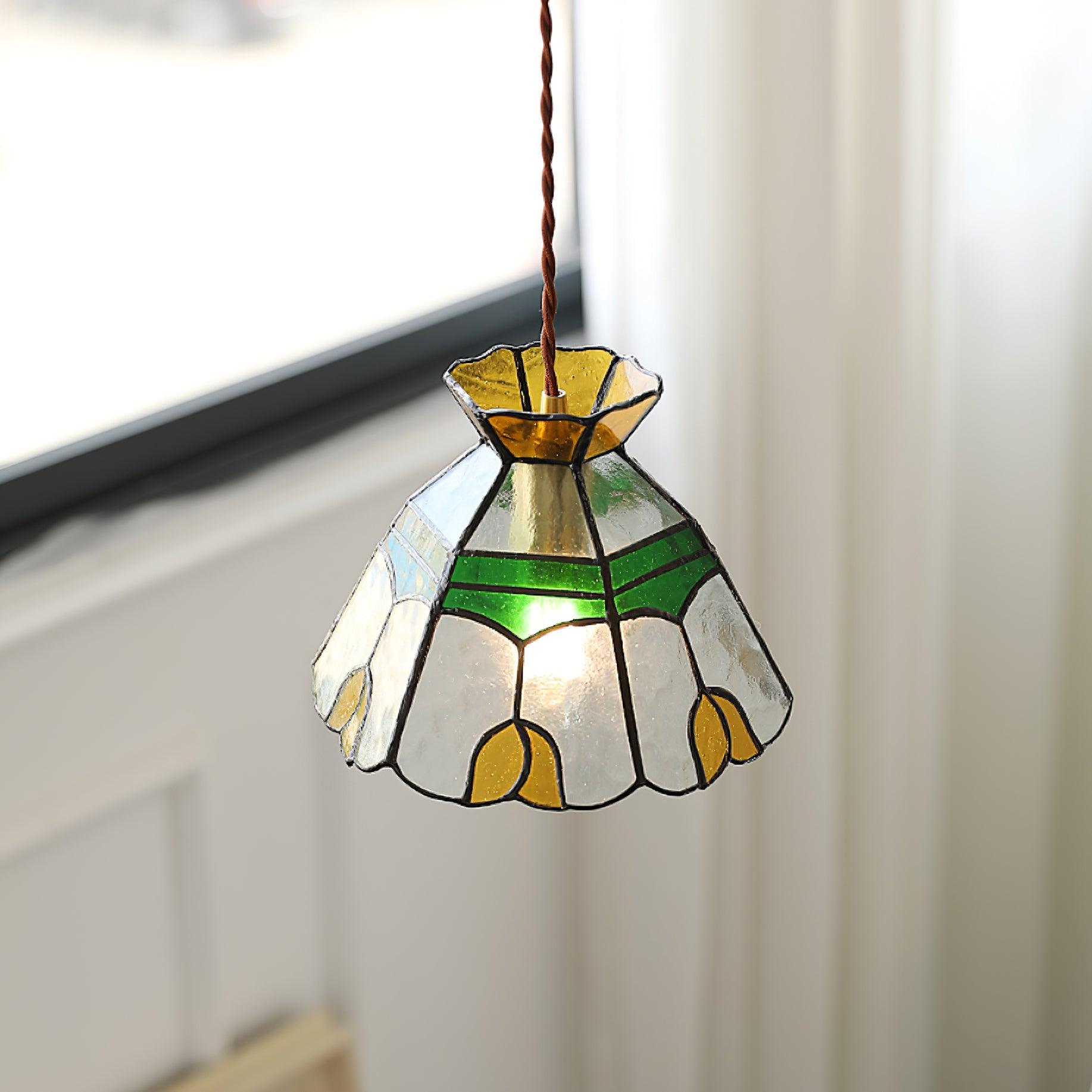 Eldine Stained Glass Pendant Light - Letslighting