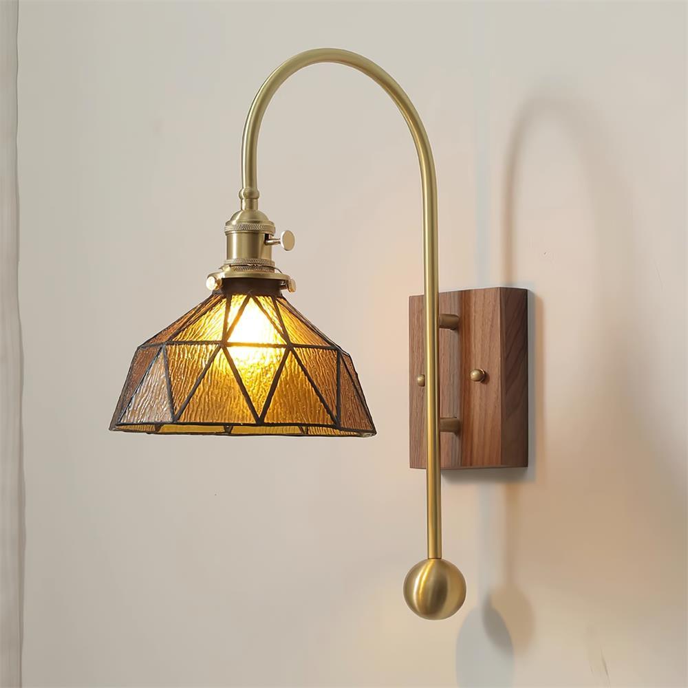 Vorelle Vintage Stained Wall Light - Letslighting