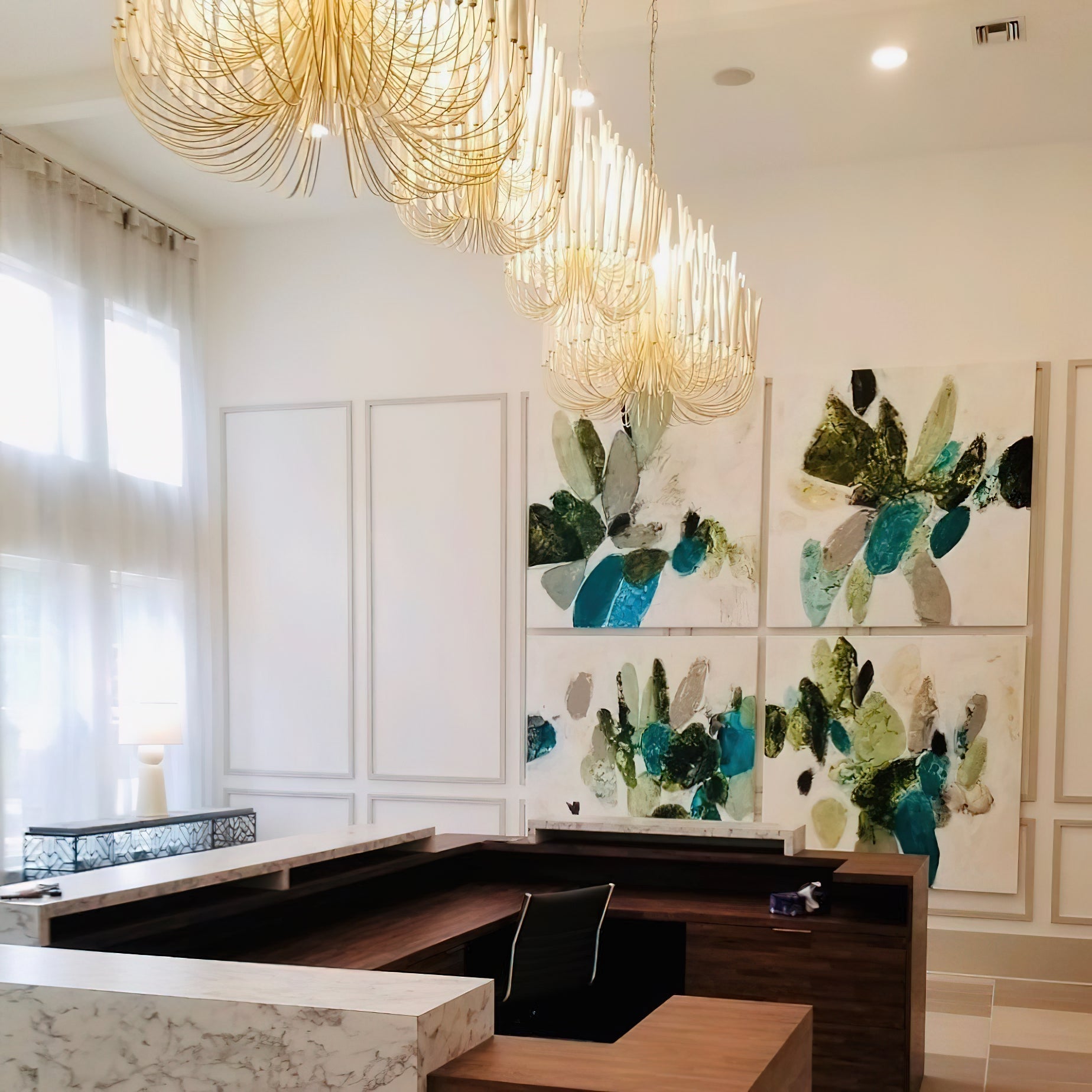 Kristy Sculptural Chandeliers - Letslighting
