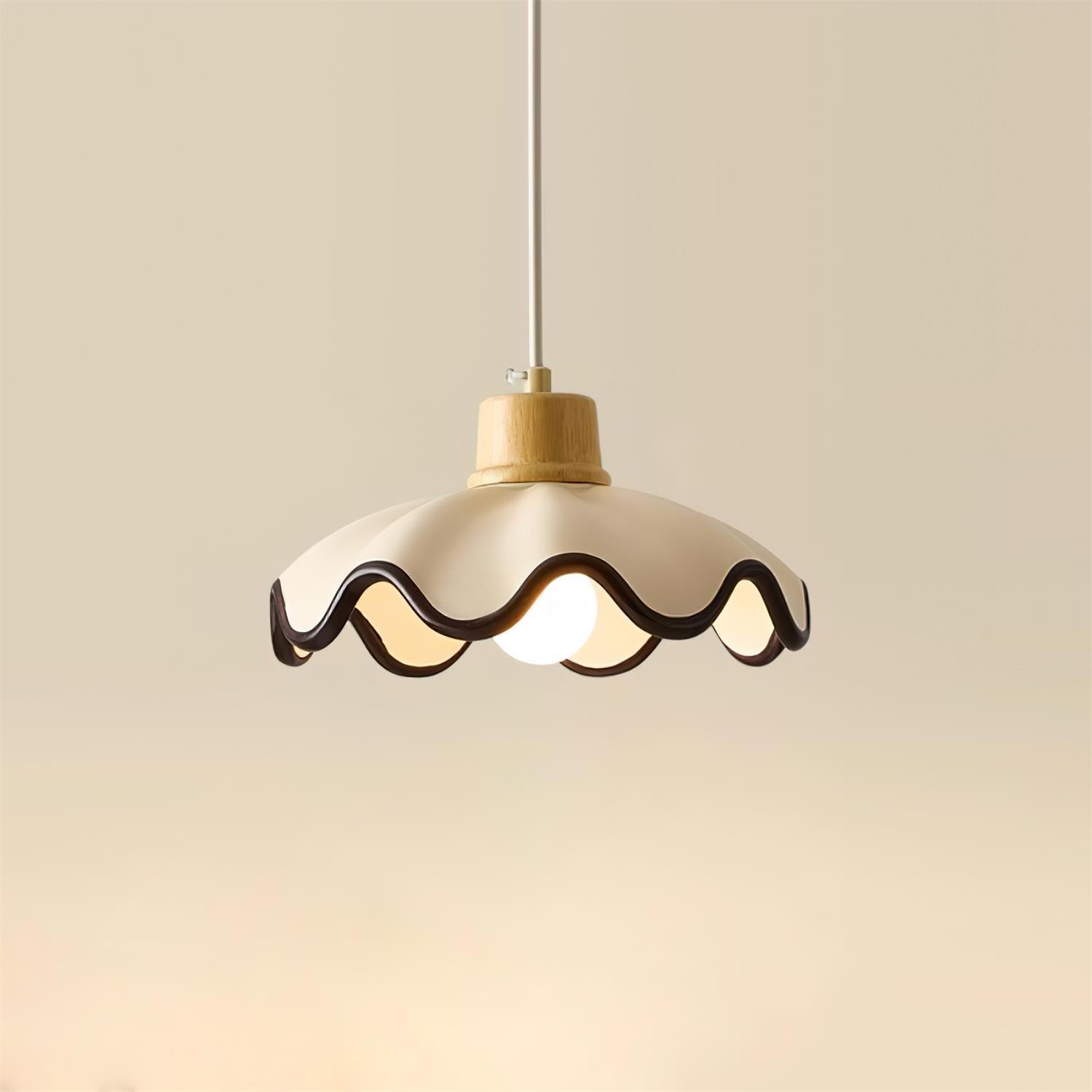 Tilda Pendant Lamp Cheerful Scalloped Whimsy - Letslighting