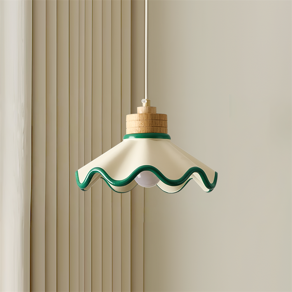Tilda Pendant Lamp Cheerful Scalloped Whimsy - Letslighting