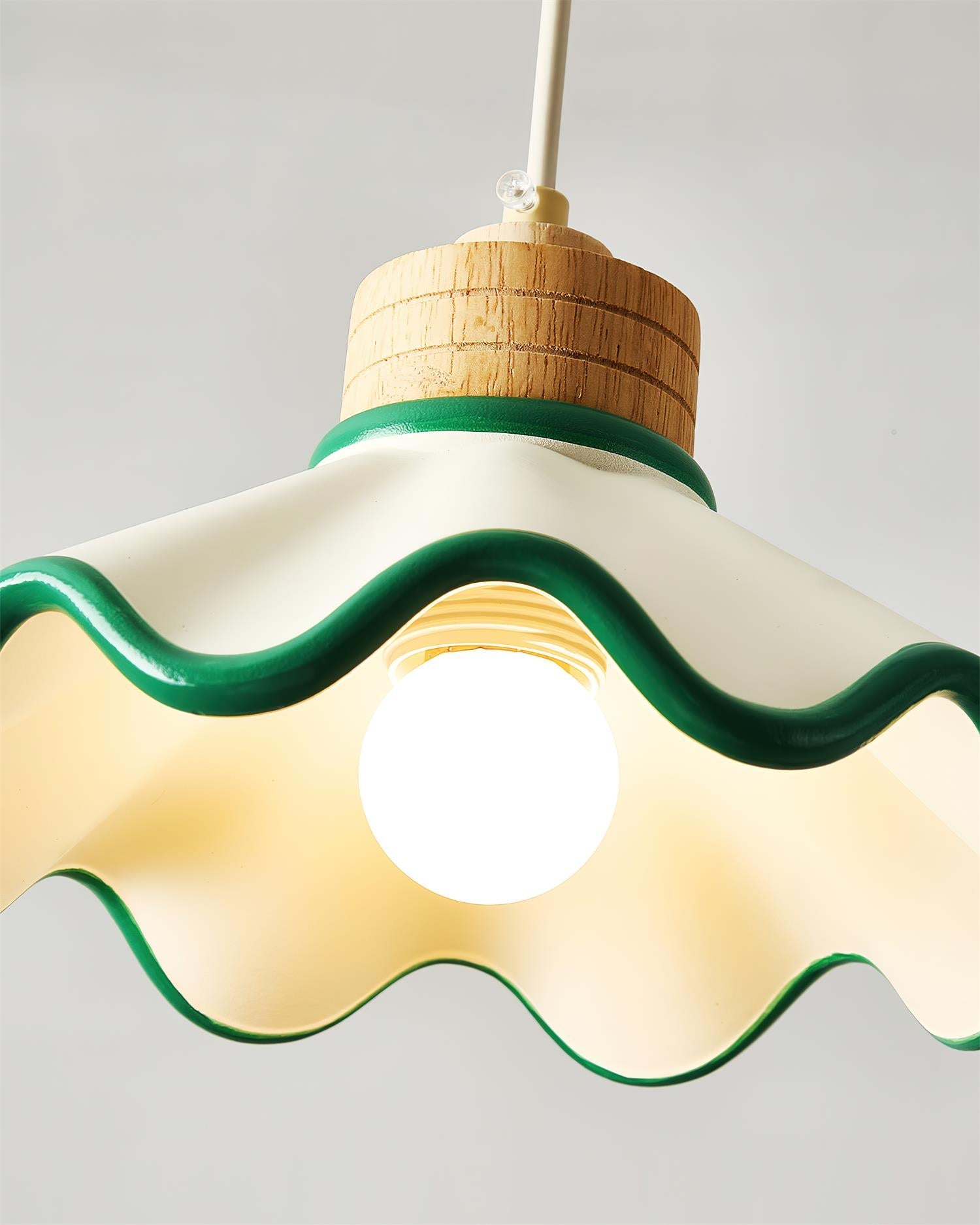 Tilda Pendant Lamp Cheerful Scalloped Whimsy - Letslighting