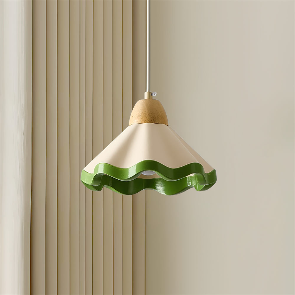 Tilda Pendant Lamp Cheerful Scalloped Whimsy - Letslighting