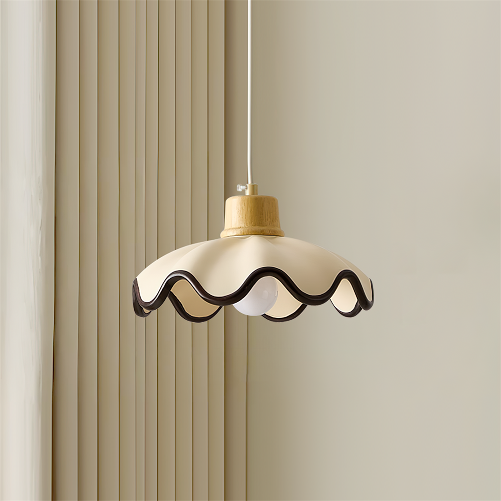 Tilda Pendant Lamp Cheerful Scalloped Whimsy - Letslighting