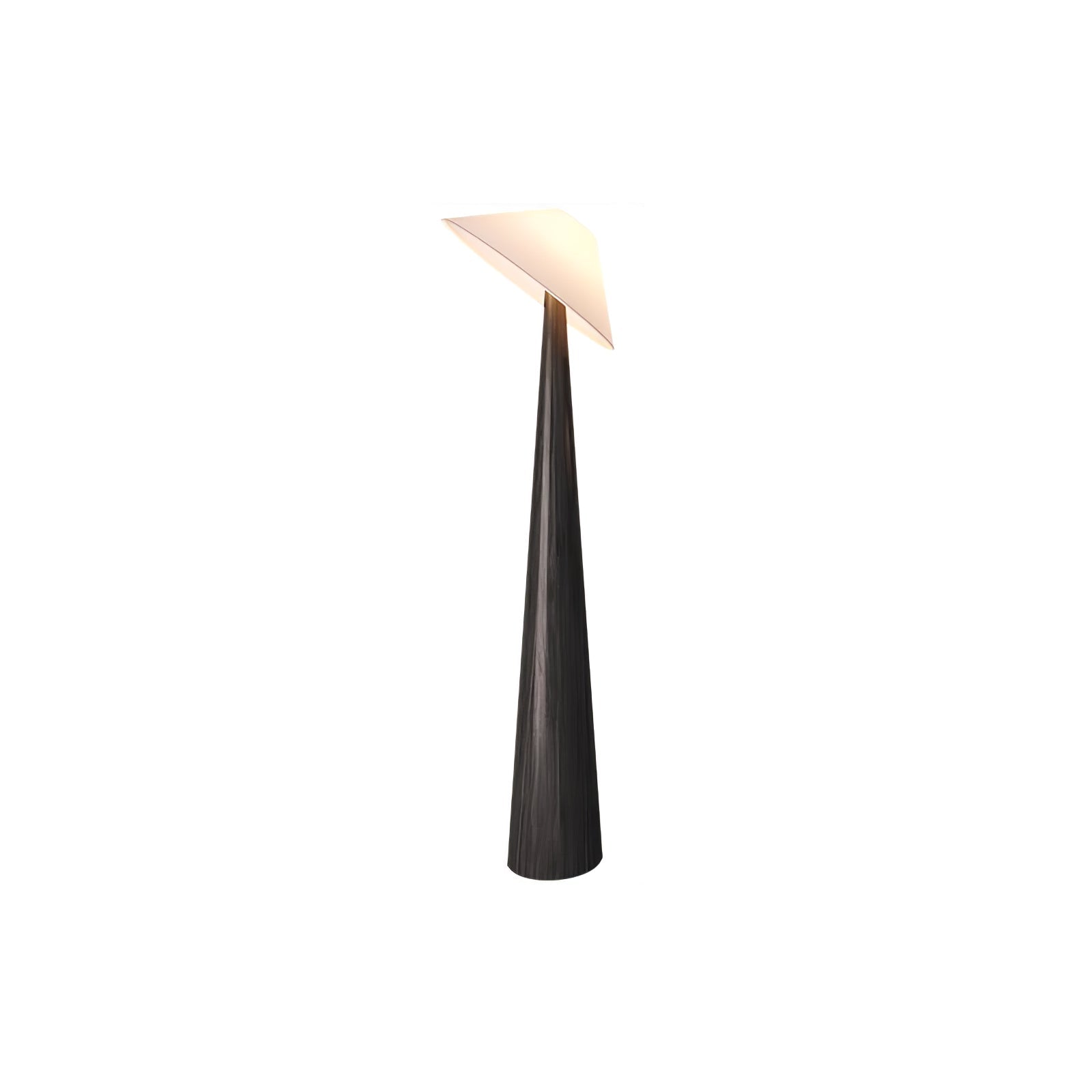 Apex Wooden Tapered Floor Lamp - Letslighting