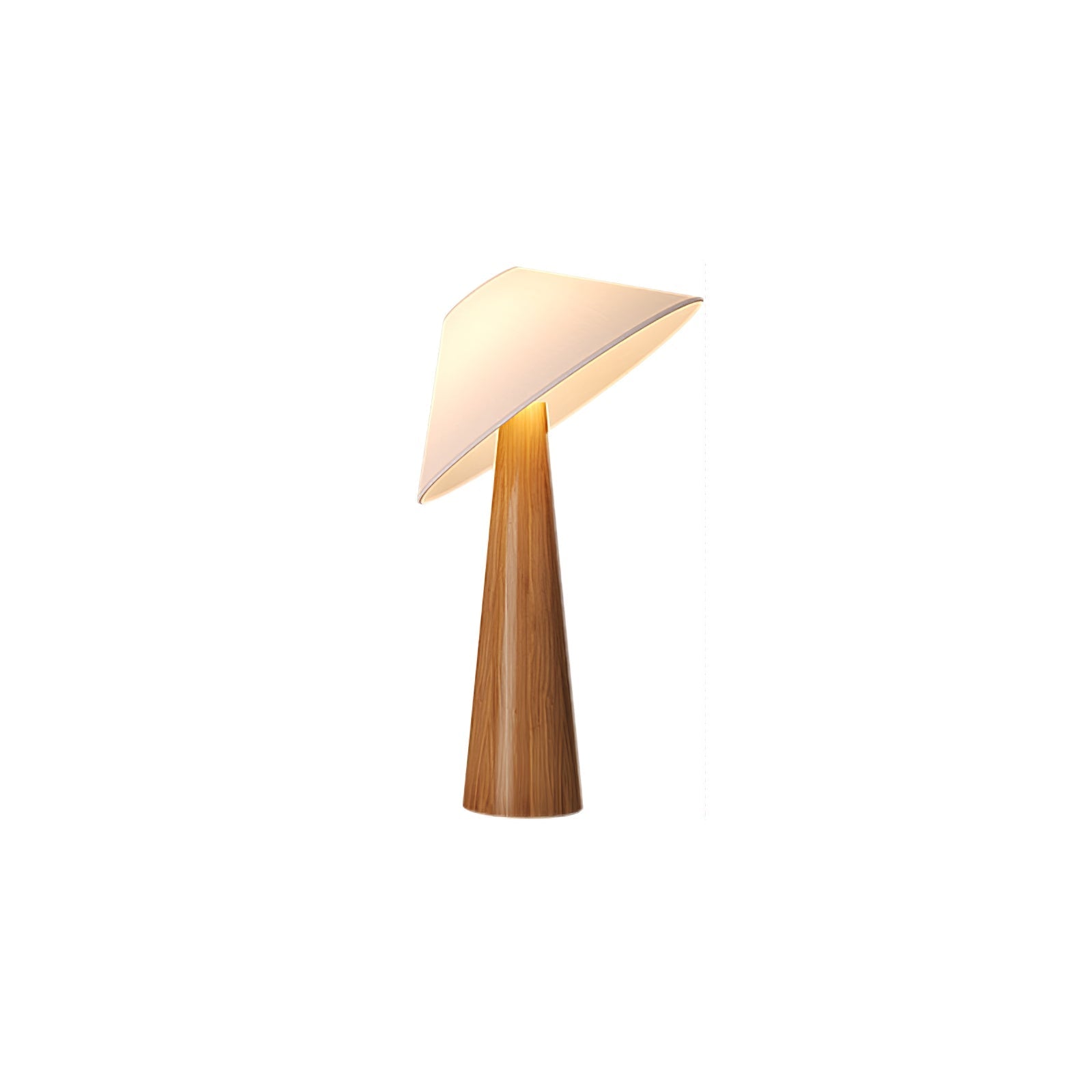 Vosile Sculptural Wood Table Lamp - Letslighting
