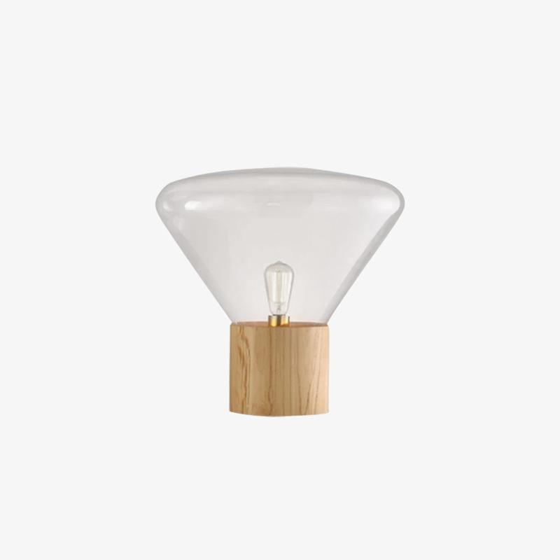Eden Minimalist Wood Table Lamp - Letslighting
