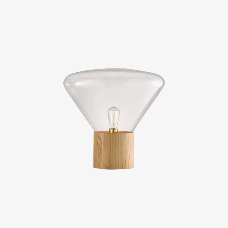 Eden Minimalist Wood Table Lamp - Letslighting
