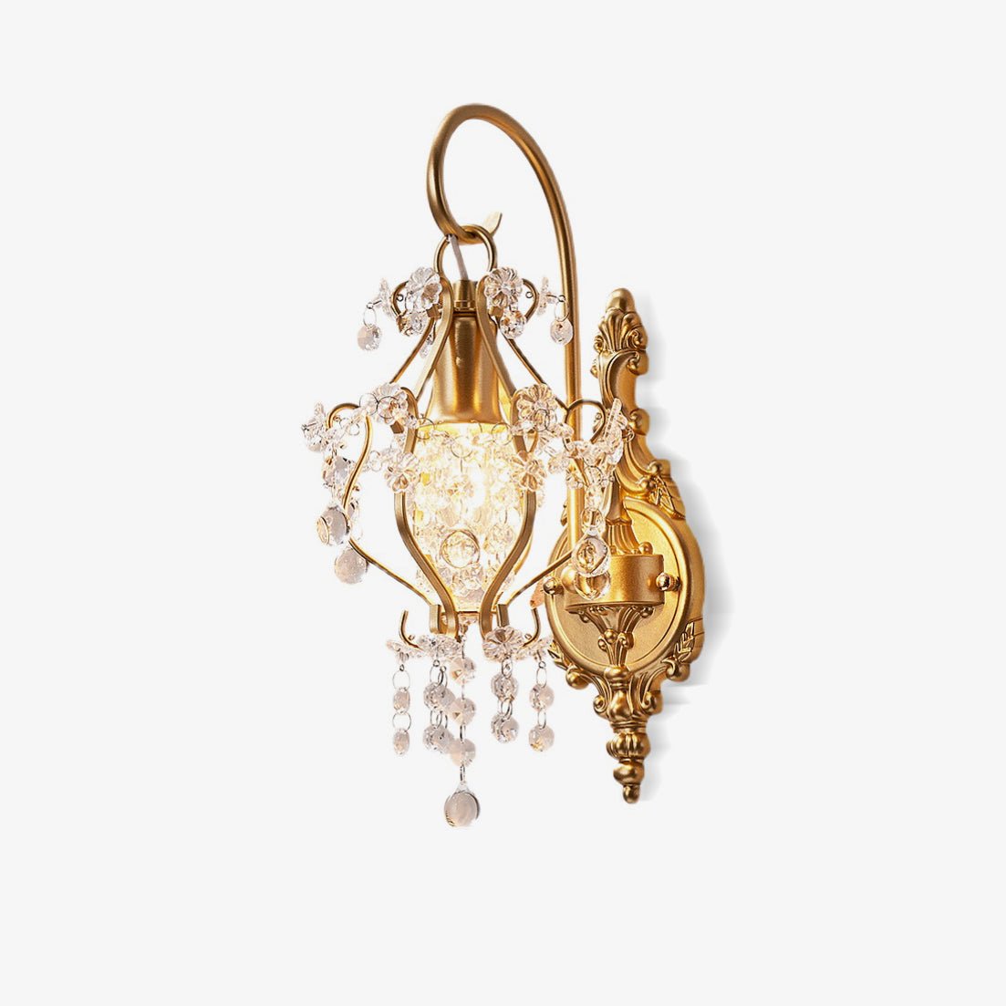 Gwynne Postmodern Luxury Crystal Wall Lamp - Letslighting