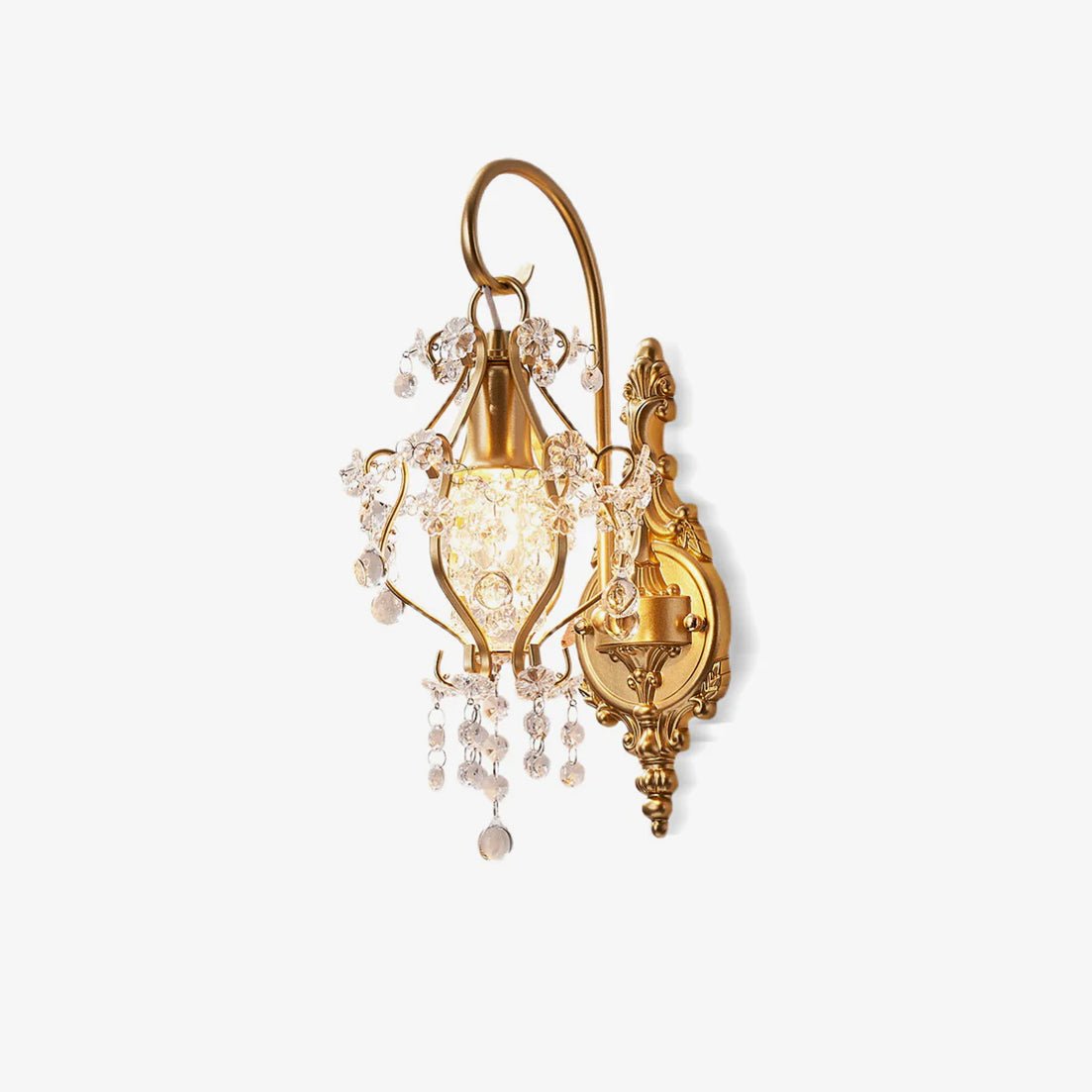 Gwynne Postmodern Luxury Crystal Wall Lamp - Letslighting