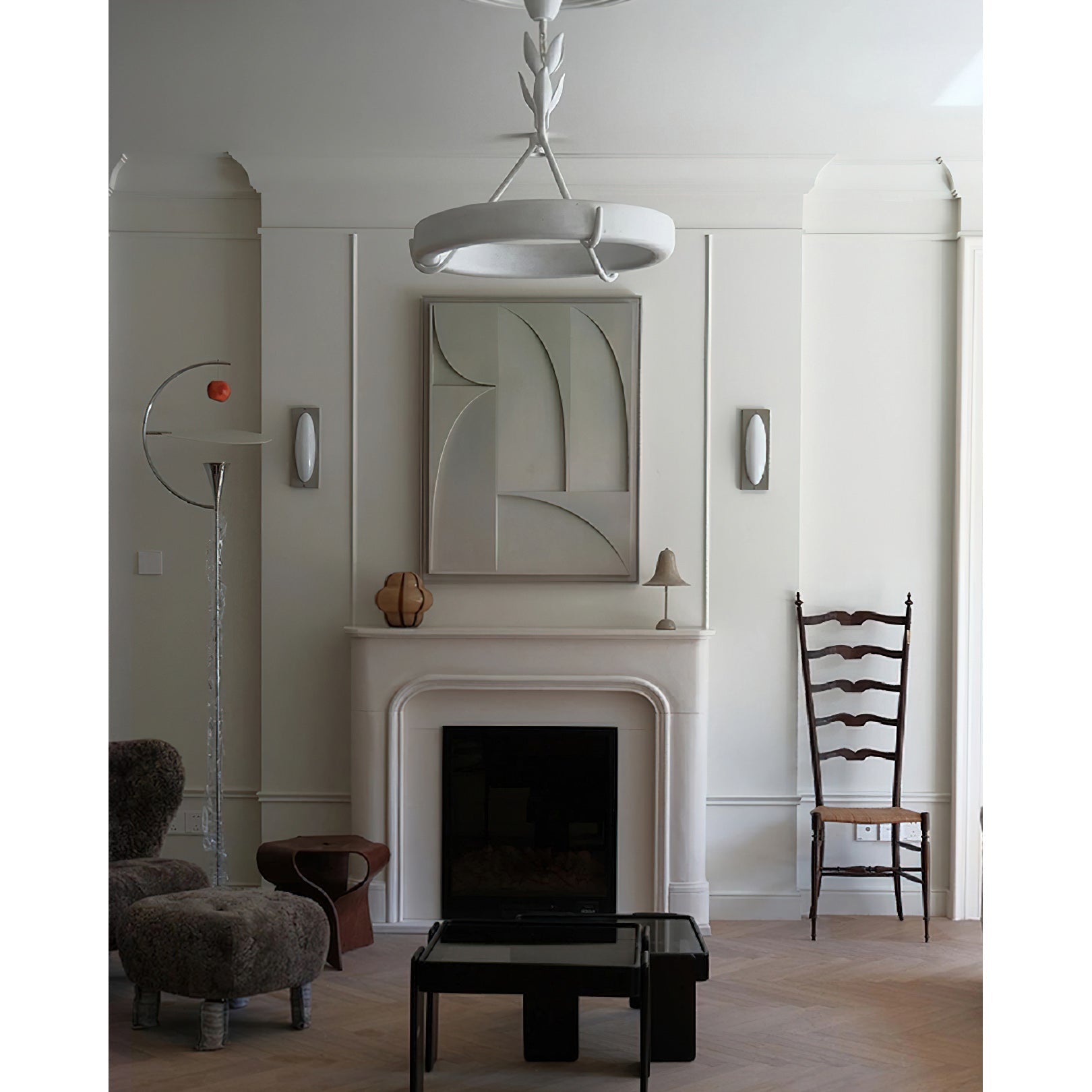 Zevinora Modern Minimalist Plaster Plastic Chandelier - Letslighting