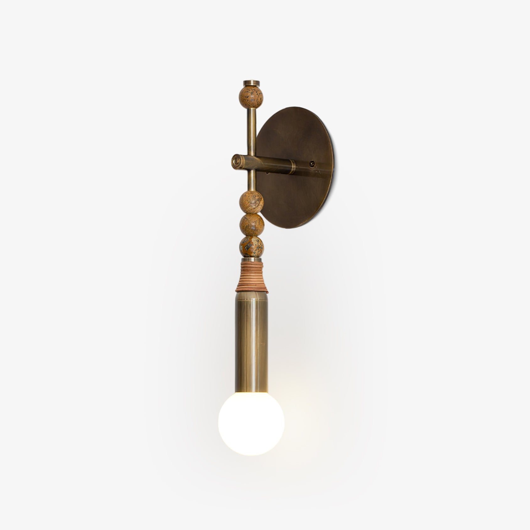 Nicole Modern Minimalist Marble Wall Lamp - Letslighting