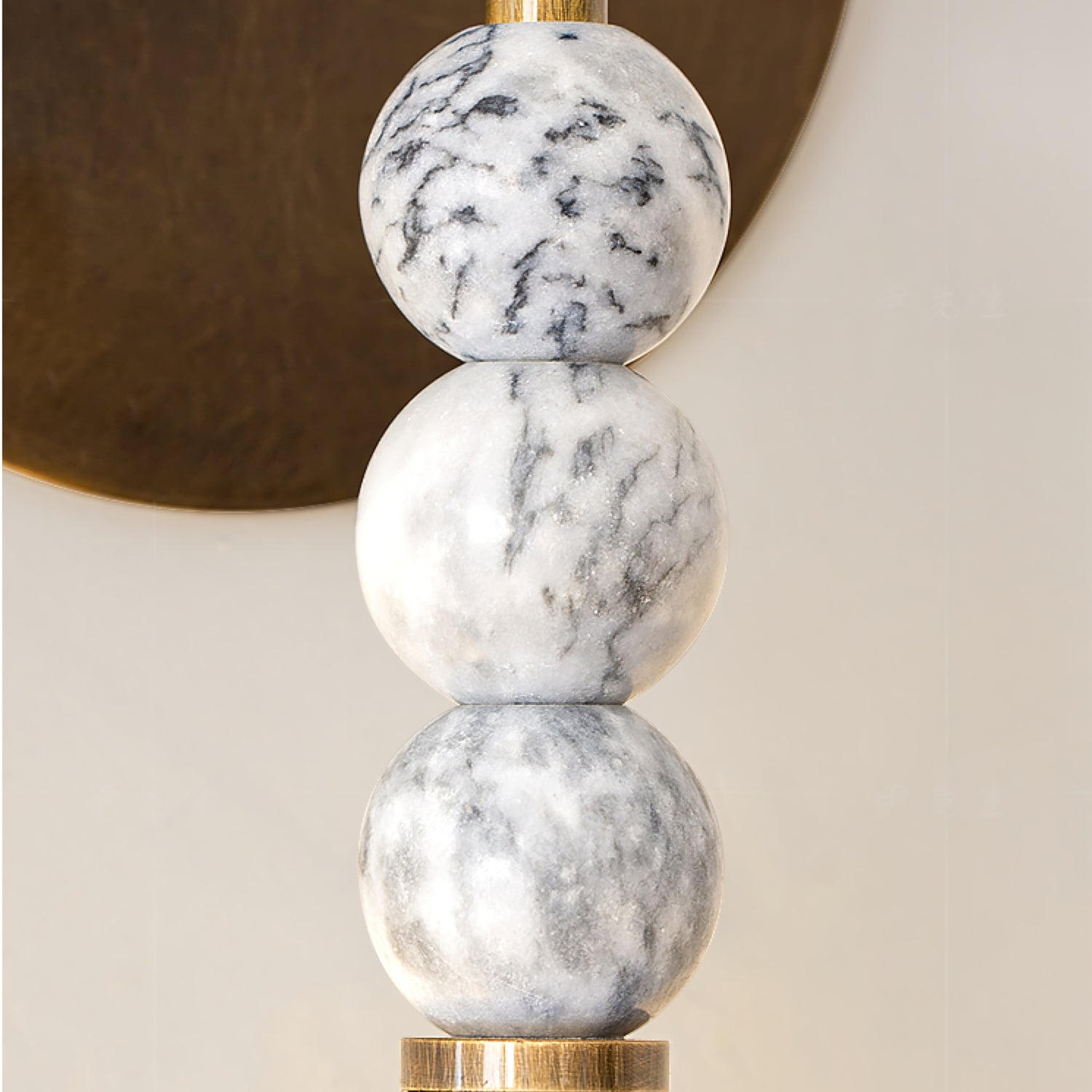 Nicole Modern Minimalist Marble Wall Lamp - Letslighting